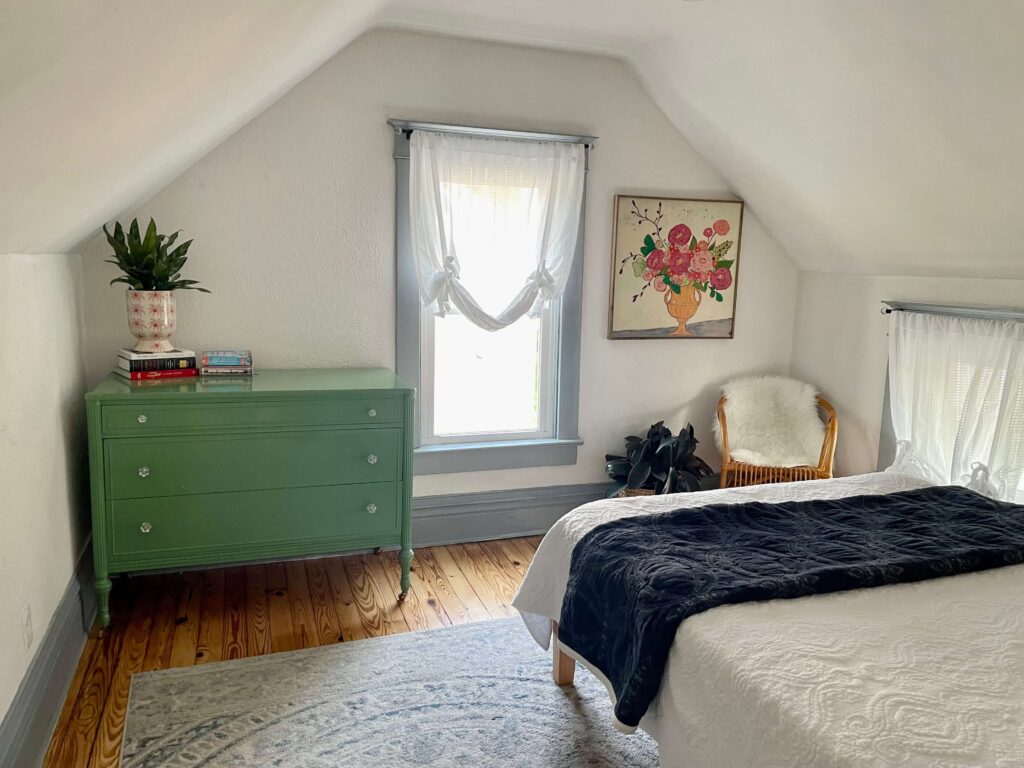 Guest Bedroom in a Short-term Rental in Ludington, MI