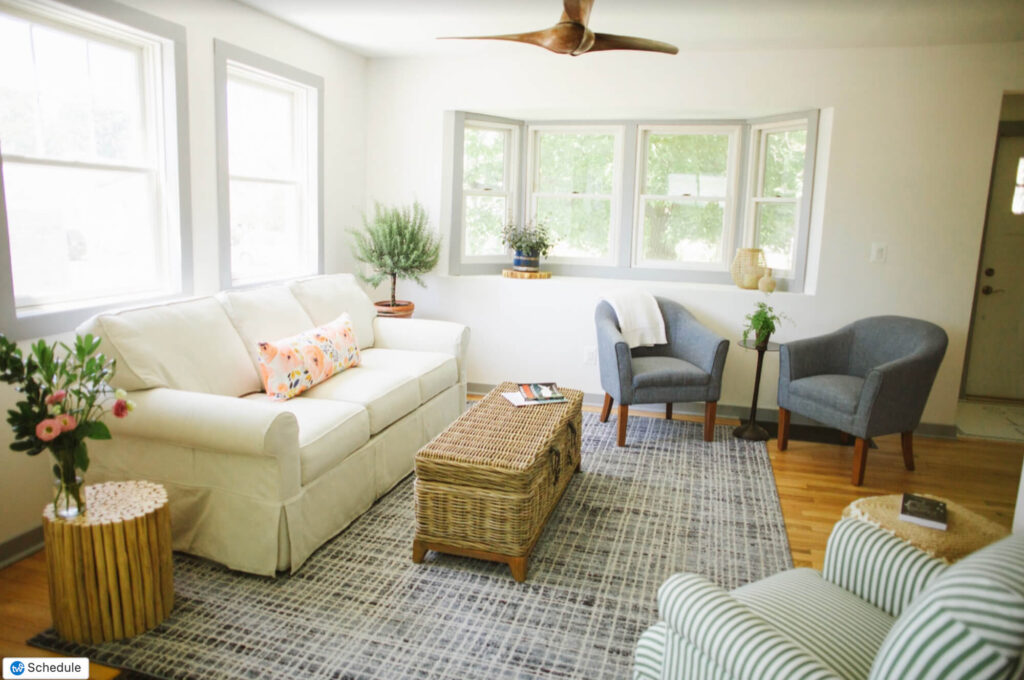 Cozy Living Room in an Airbnb