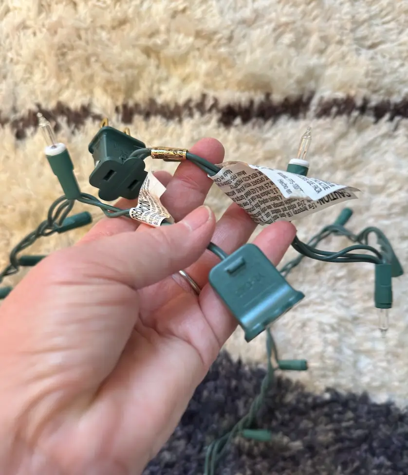 Christmas Tree Light tips