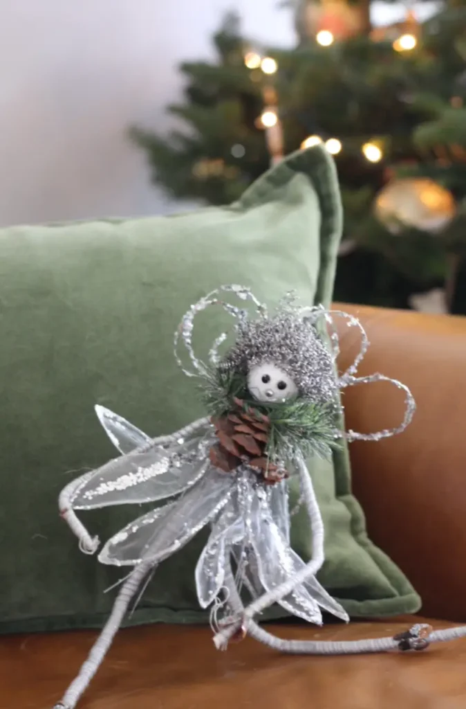 Angle Tree Topper for Decorating your Christmas Tree.