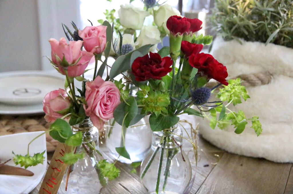 DIY Fresh Flower Christmas Tree Tutorial.