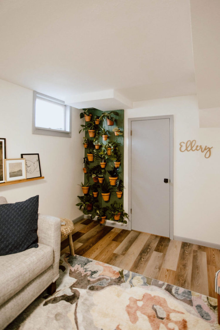 DIY Indoor Living Plant Wall - A Life Unfolding