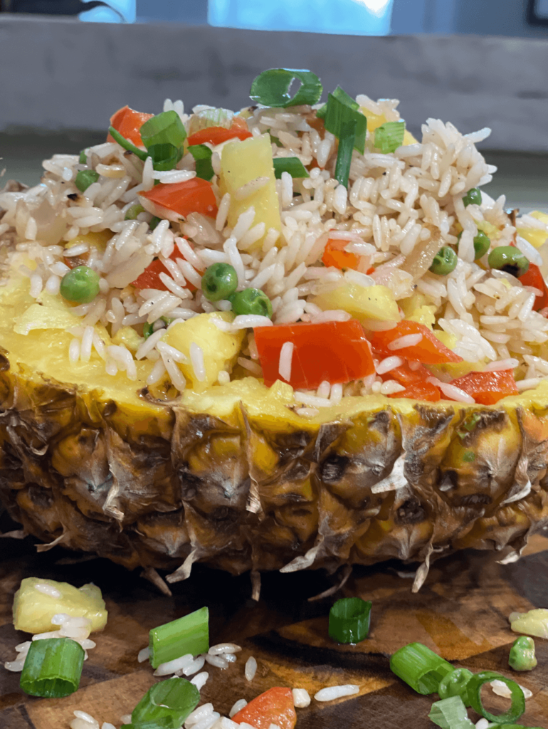The Yummiest Pineapple Fried Rice