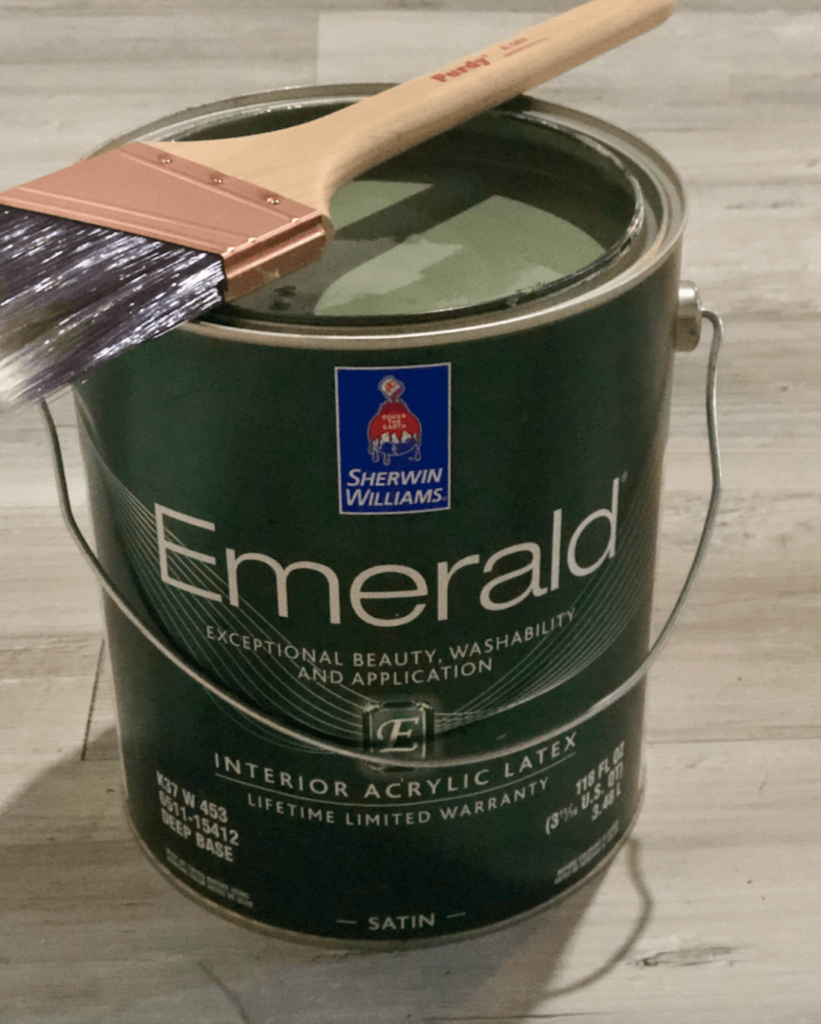 Can of paint-SW 6207 Retreat