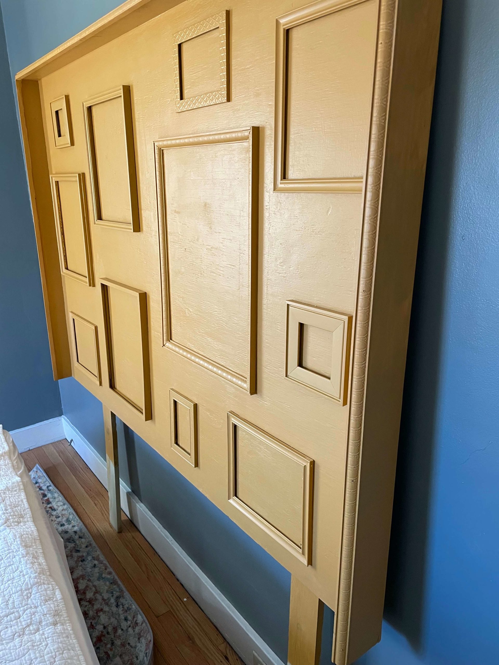 DIY Headboard from Plywood A Life Unfolding