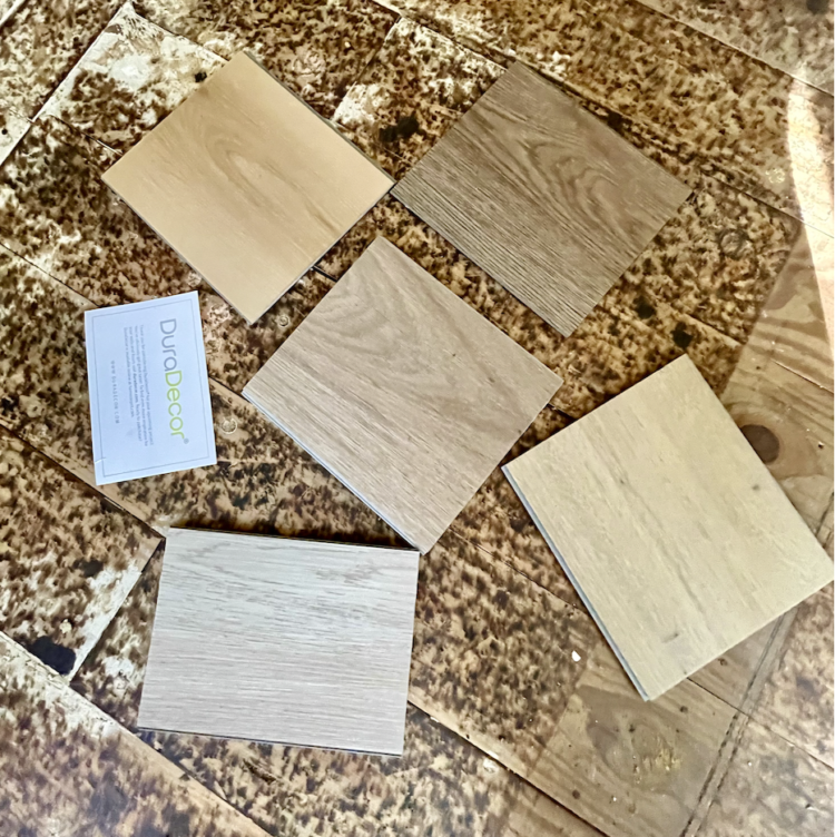 Choosing LVP flooring for our cottage remodel. - A Life Unfolding