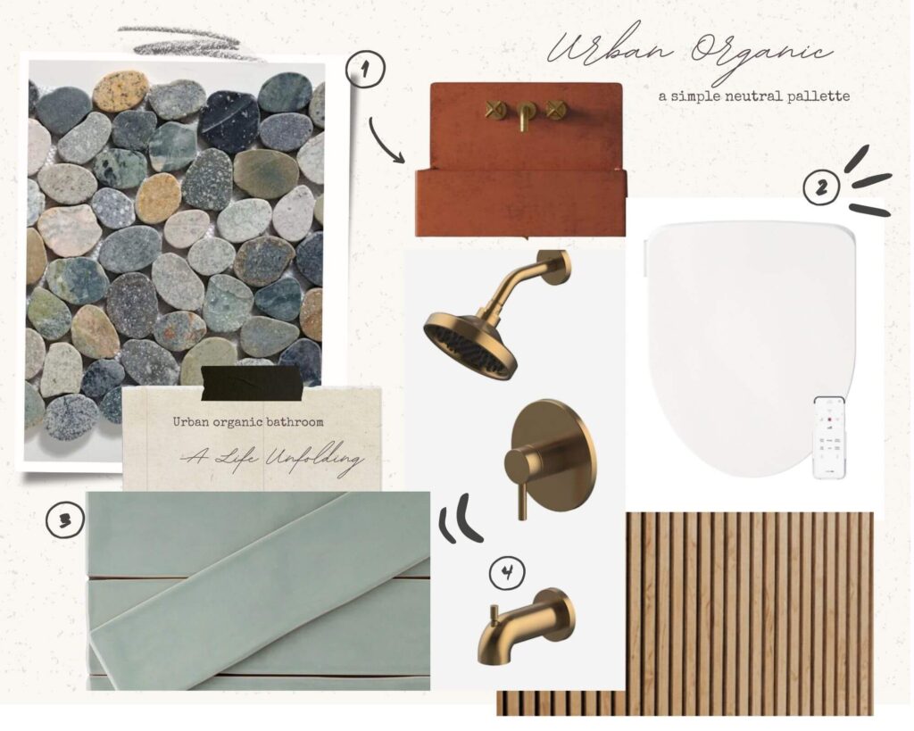 Mood Board for Small Wet Room.