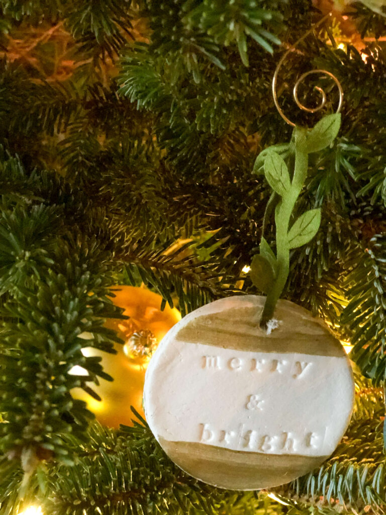 DIY Clay Ornaments for Christmas