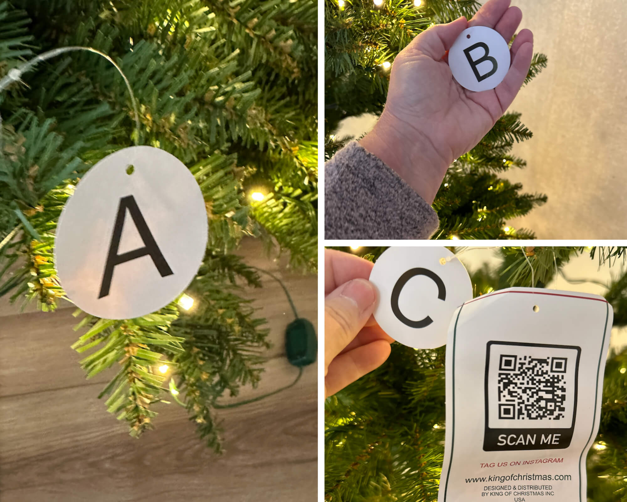 Reviewing My King Of Christmas Tree- Yorkshire Fir Tree with Lights ...