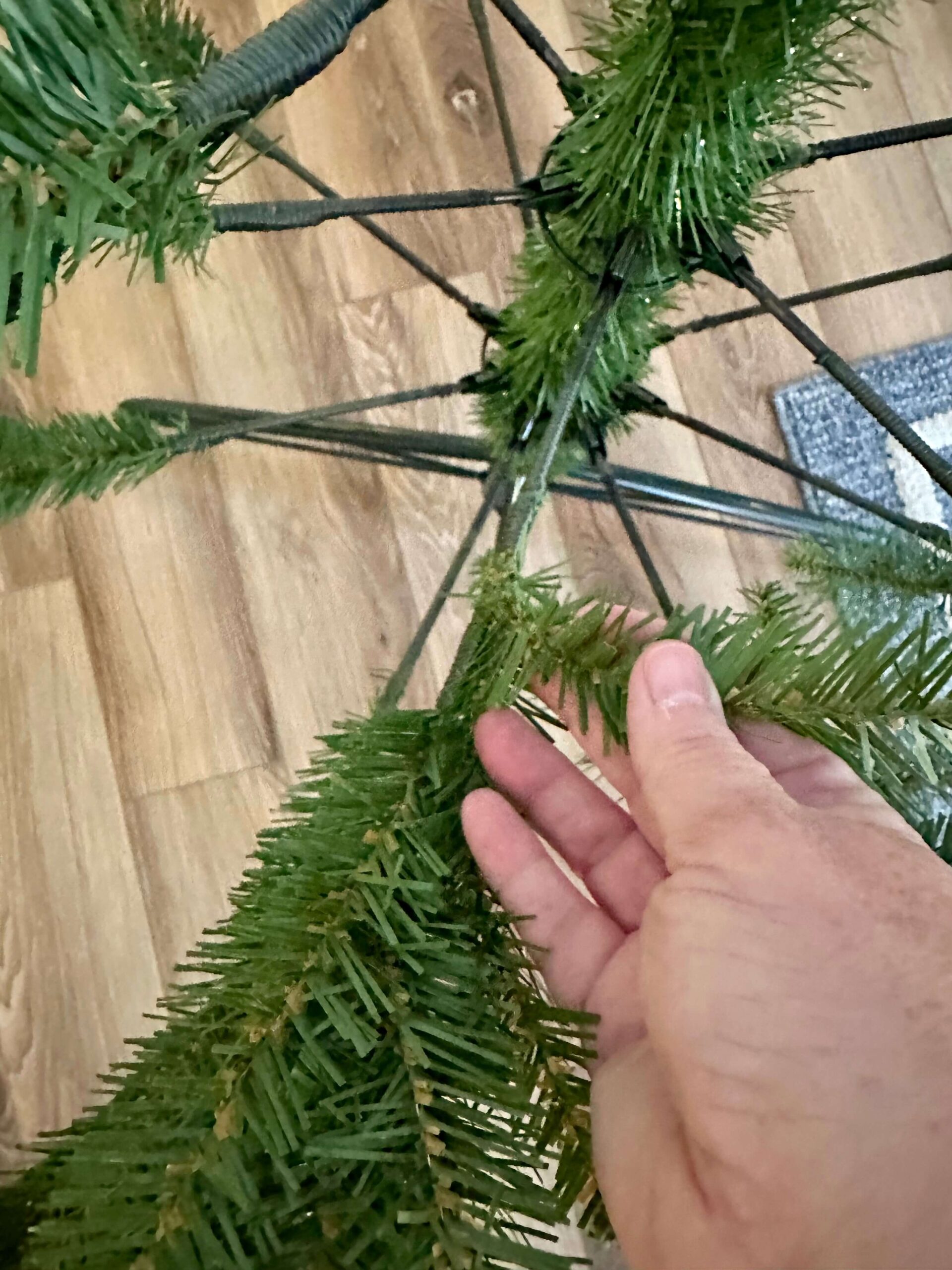 Reviewing My King Of Christmas Tree- Yorkshire Fir Tree with Lights ...