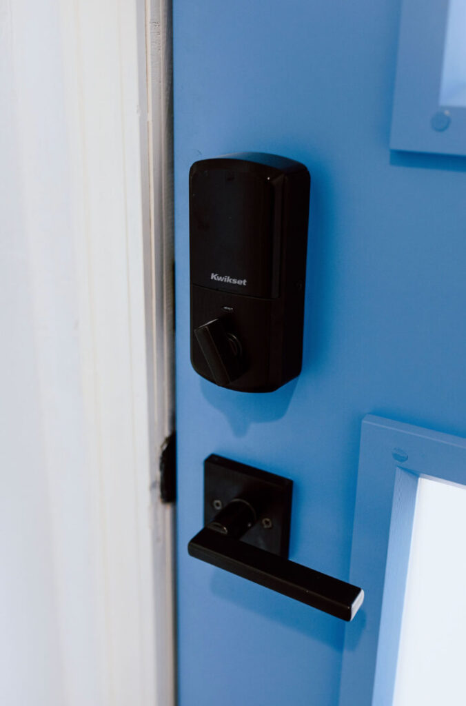 Kwickset Lock with Smart Tech.