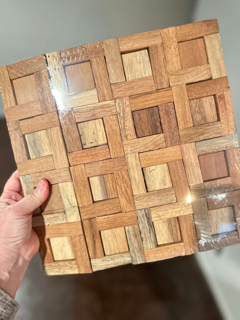 Wood Tiles made from Wood from Old Boats