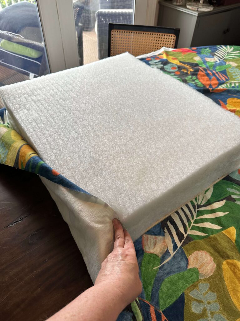 DIY outdoor cushions