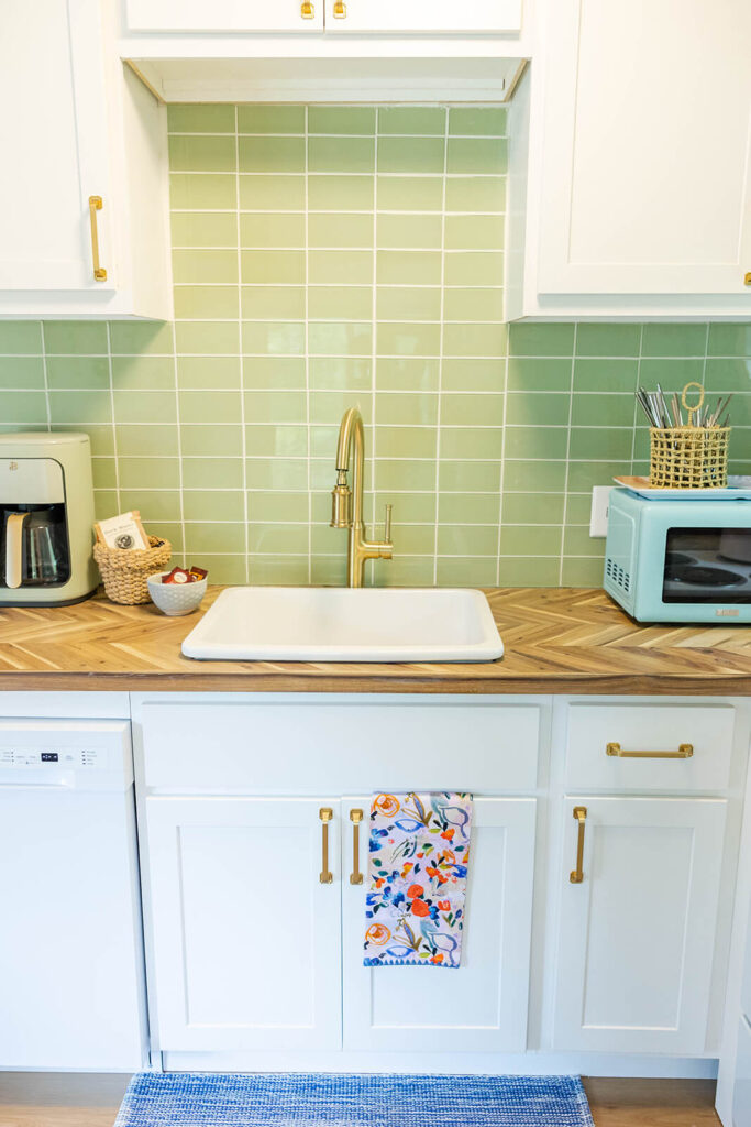 DIY Tile Backsplash