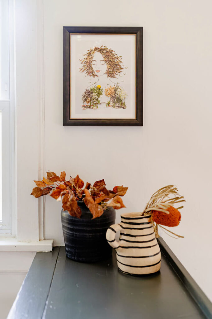 Floral Print Wall Art from Sister Golden