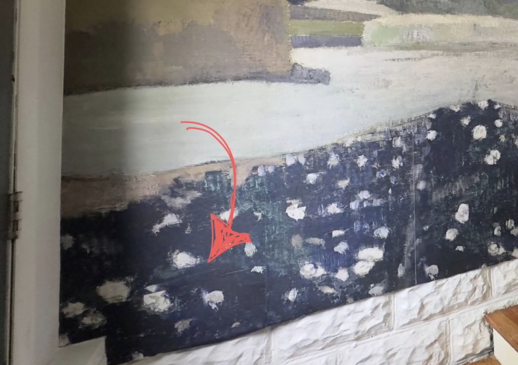 I made a Huge Error while hanging a Wall Mural and this is how I fixed it.,  is how I fixed
