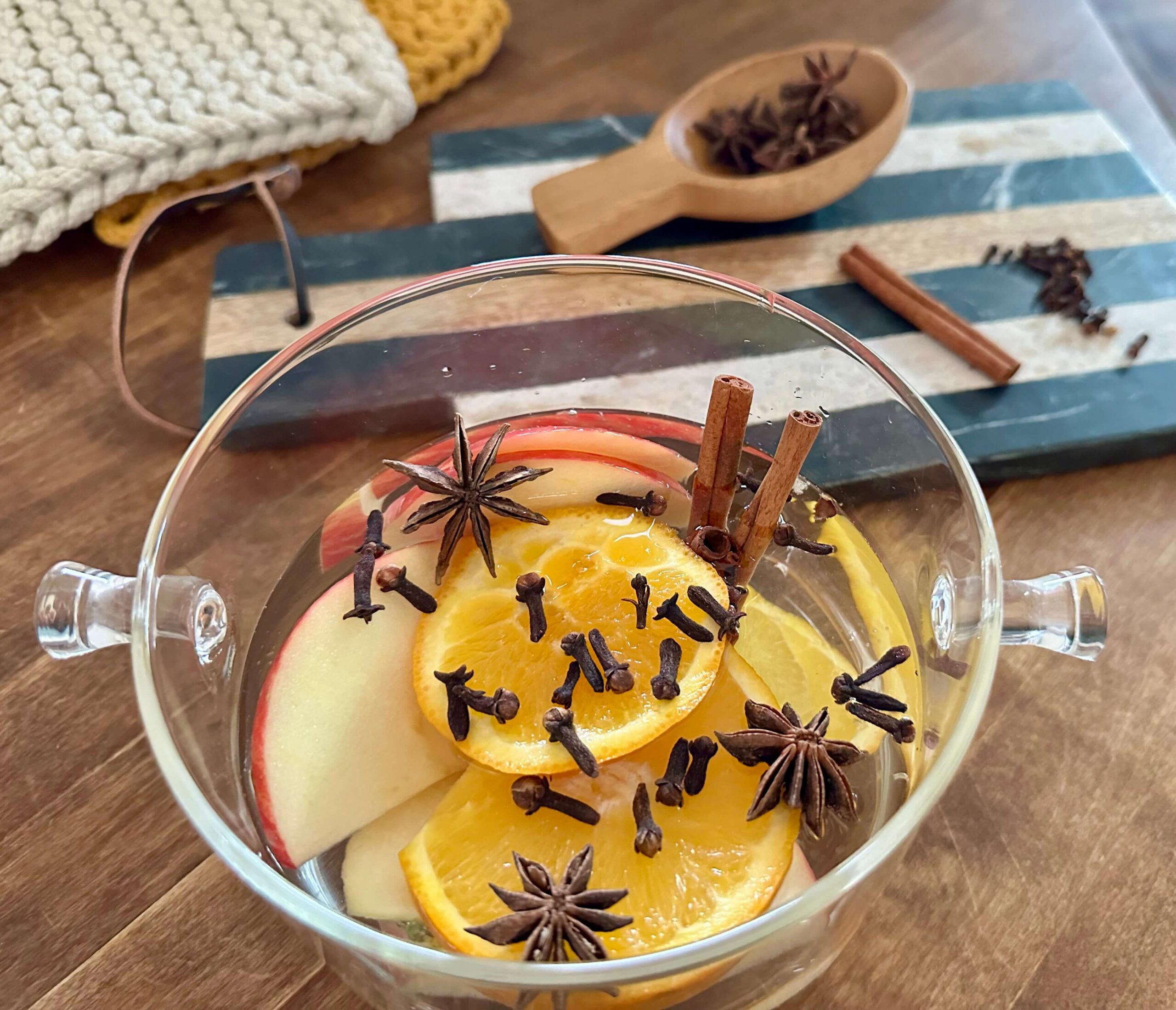 Ingredients for a Fall Simmer Pot