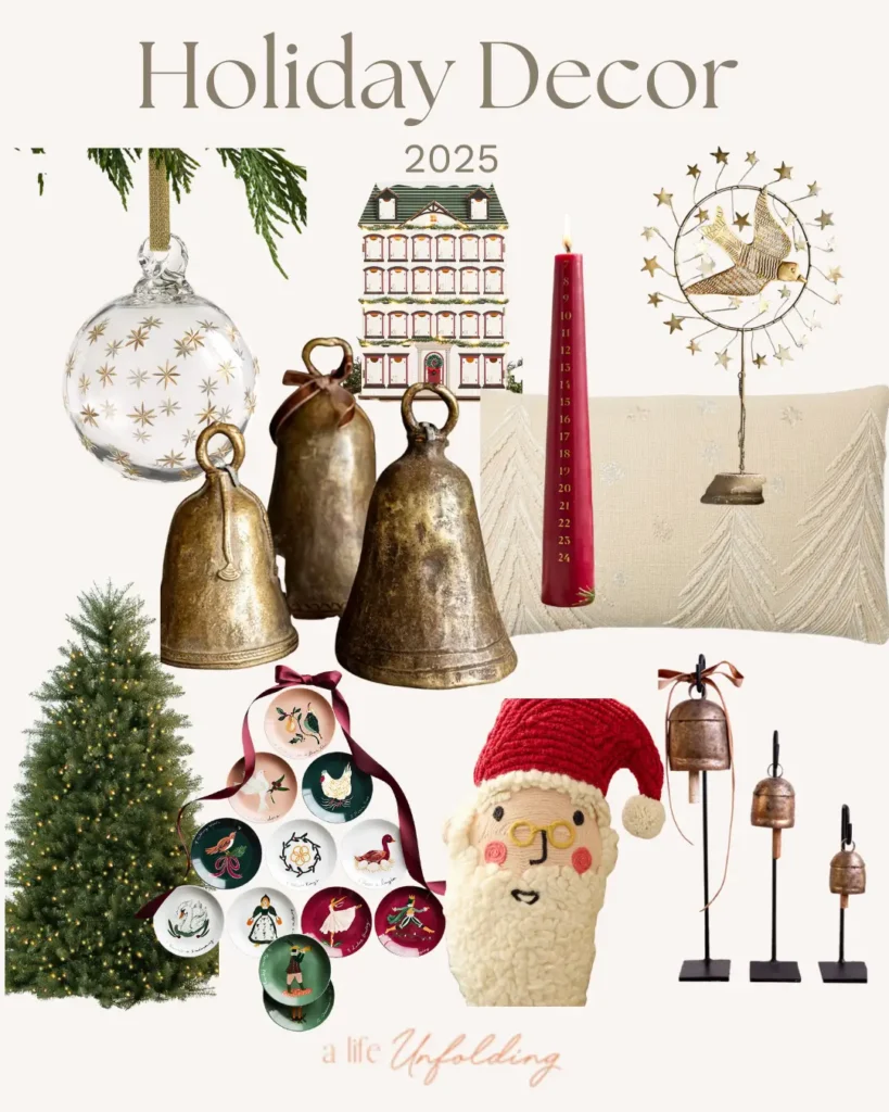 Guide for Holiday decor pieces.