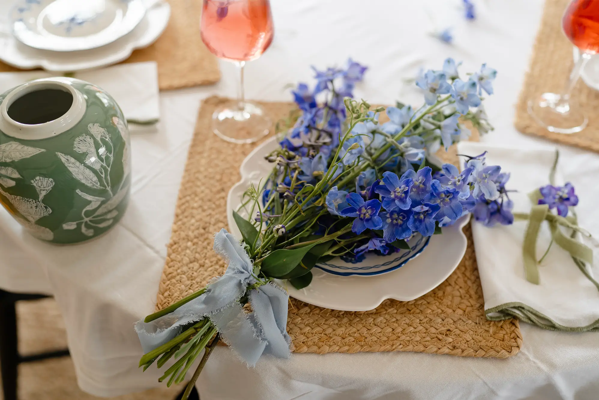 Bouguet of Delphiniums