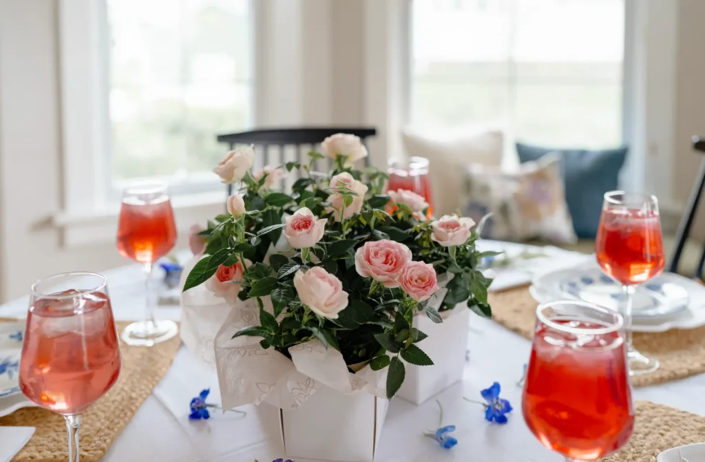 Mother's Day Brunch Tablescape