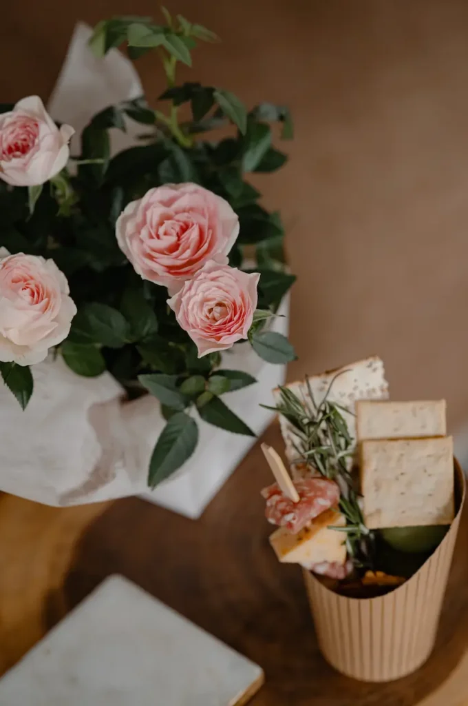 Savory Charcuterie Cup for Mother's Day Brunch.