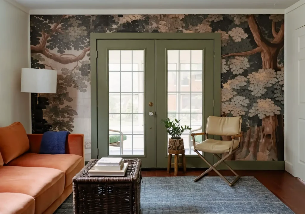 Love VS Design Wall Mural Forest Tapestry.